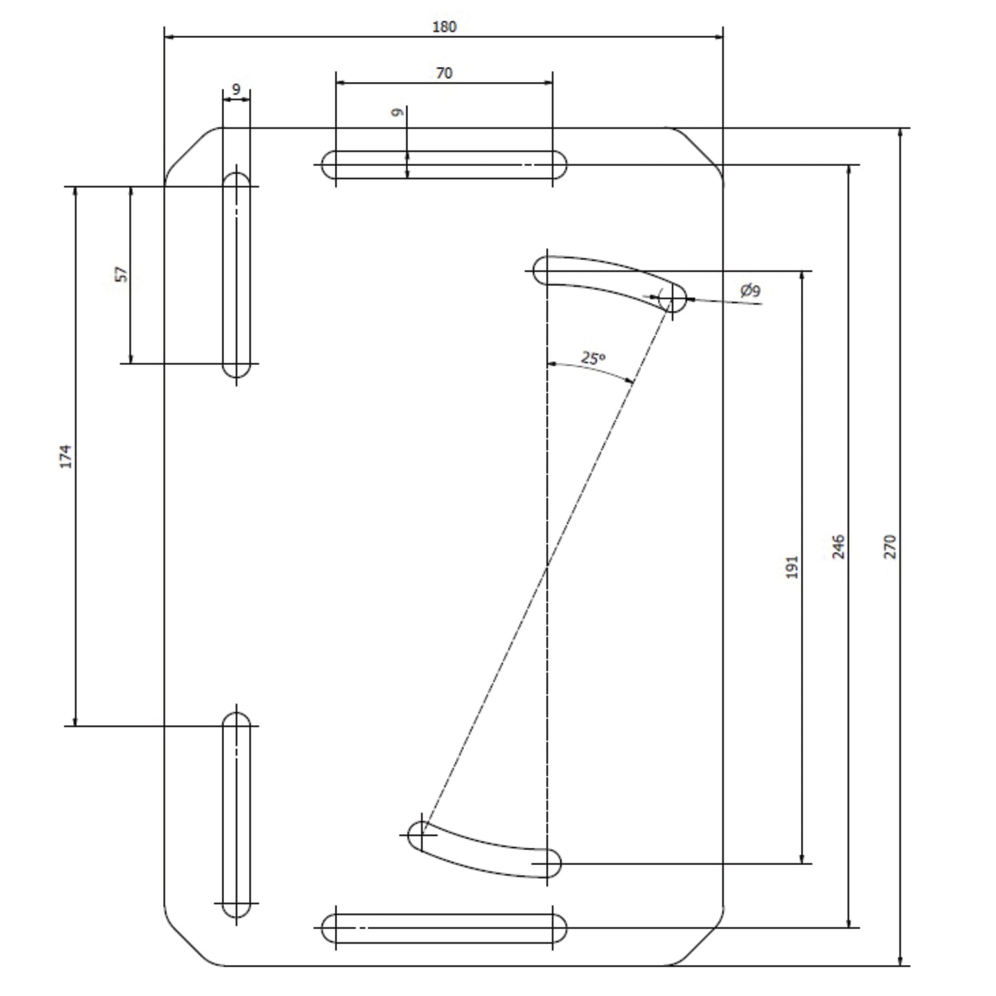 SET TAU MOUNTING PLATE V2