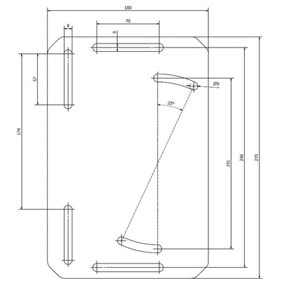 SET TAU MOUNTING PLATE V2